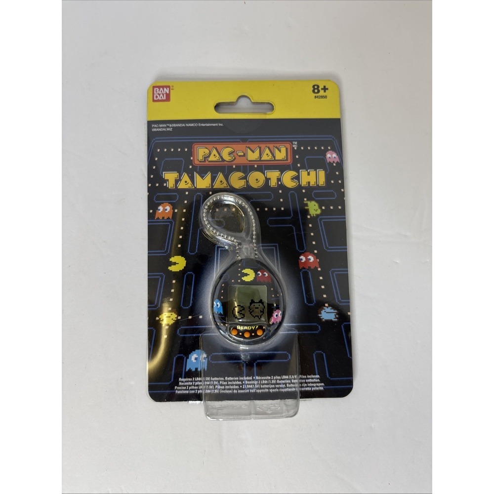 NEW! Bandai Pac-Man Electronic Pet - Black TAMAGOTCHI Brand New (NN)